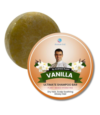 Areton Solid Shampoo Bar (Vanilla)