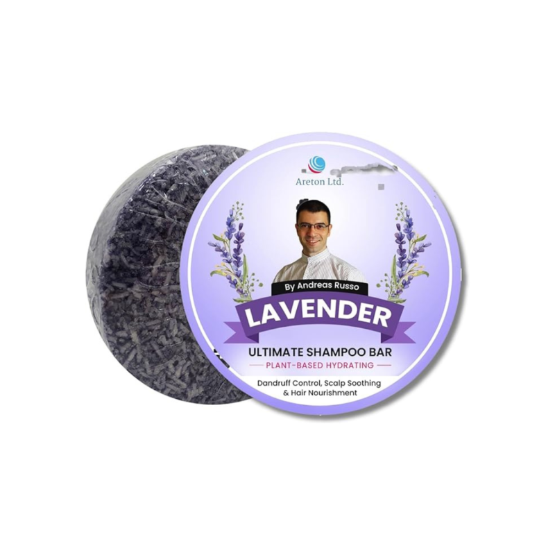 Solid Shampoo Bar (Lavender)