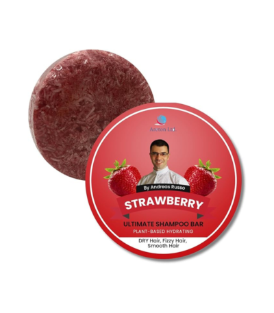 Solid Shampoo Bar (Strawberry)