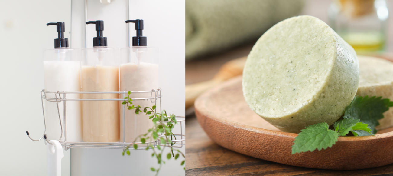 Solid shampoo bars vs liquid shampoo